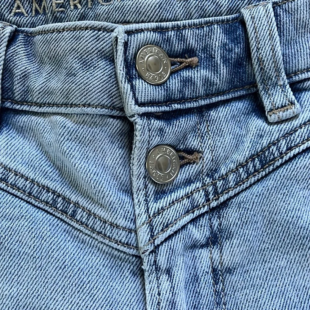 American Eagle Outfitters Blue Ankle Cropped Jeans - Picture 6 of 14